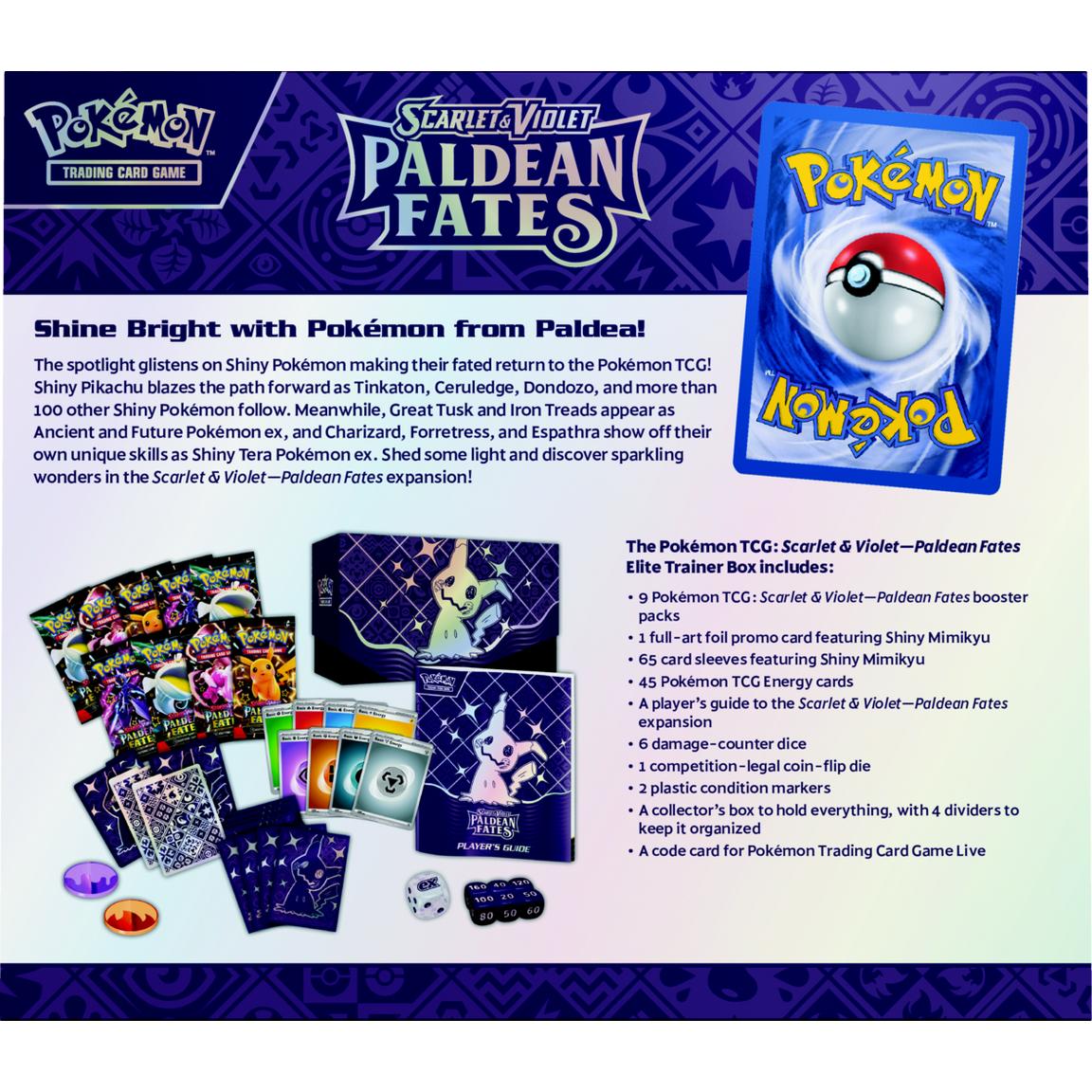 Pokémon TCG: Paldean Fates Elite Trainer Box
