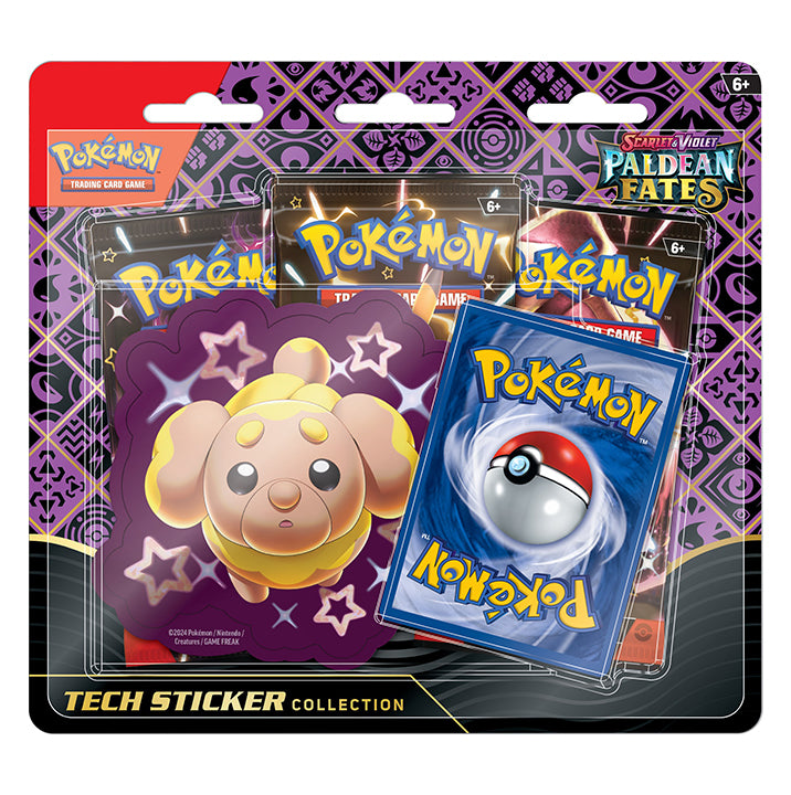 Pokémon TCG: Paldean Fates Tech Sticker Collection Fidough